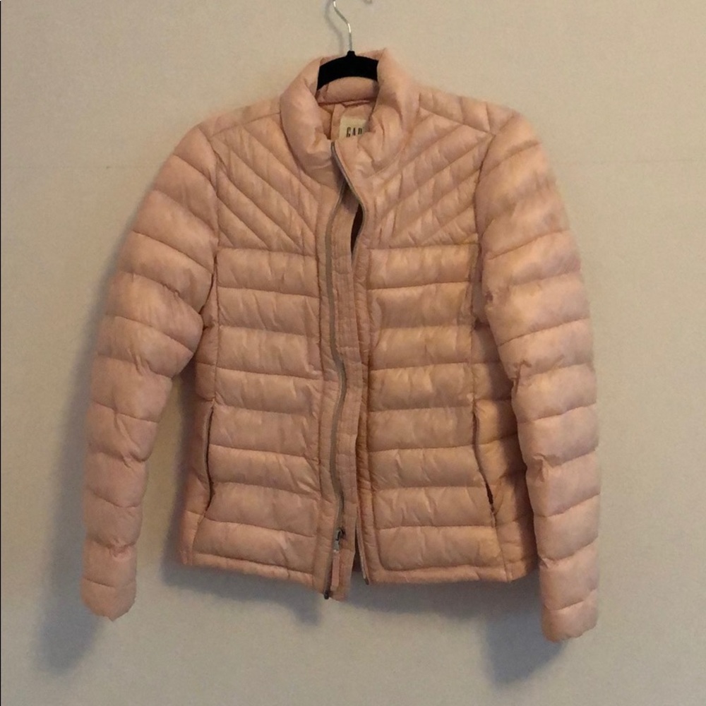 NWOT Blush Pink Puffer Jacket